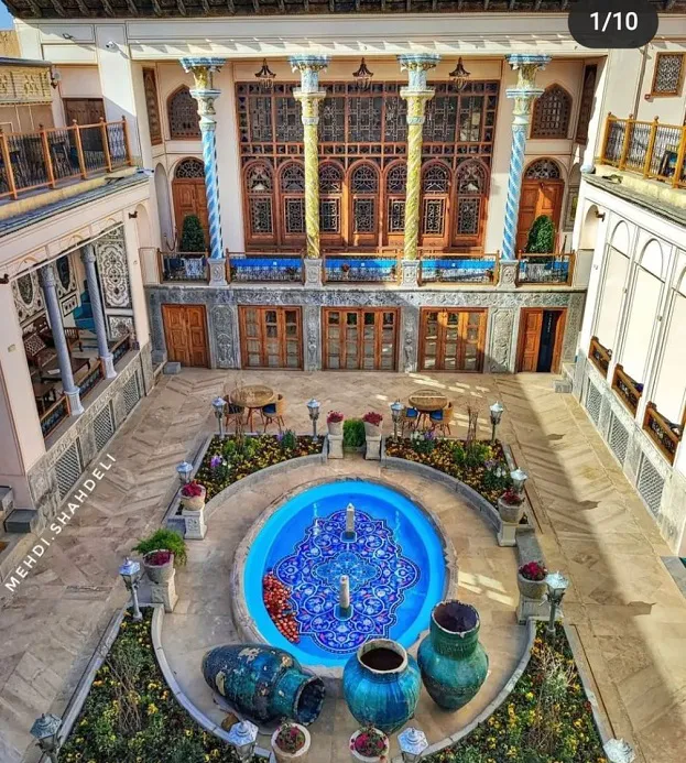اقامتگاه سنتی عمارت شهسواران اصفهان