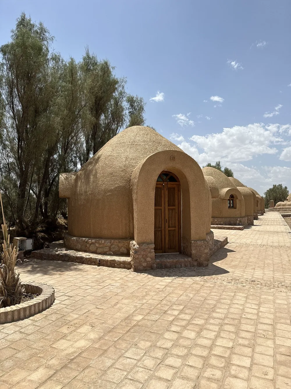 اقامتگاههای گنبدی کاهگلی مشجری انارک