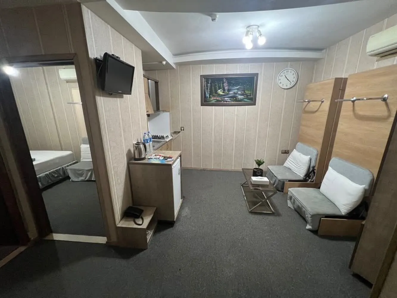 آپارتمان دوخوابه هفت نفره(چهارتخته+مبل تخوابشو)