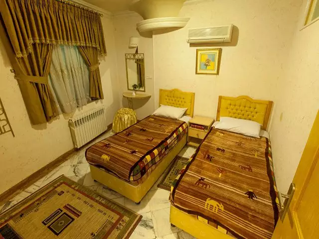 اتاق دوتخته هتل ملل با دو تخت یک‌نفره