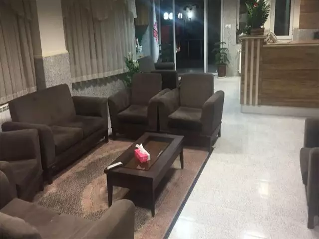 مبلمان و میز پذیرایی لابی هتل ایران پارک