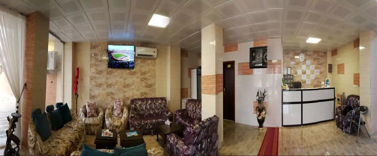 پذیرش و مبلمان لابی هتل توس