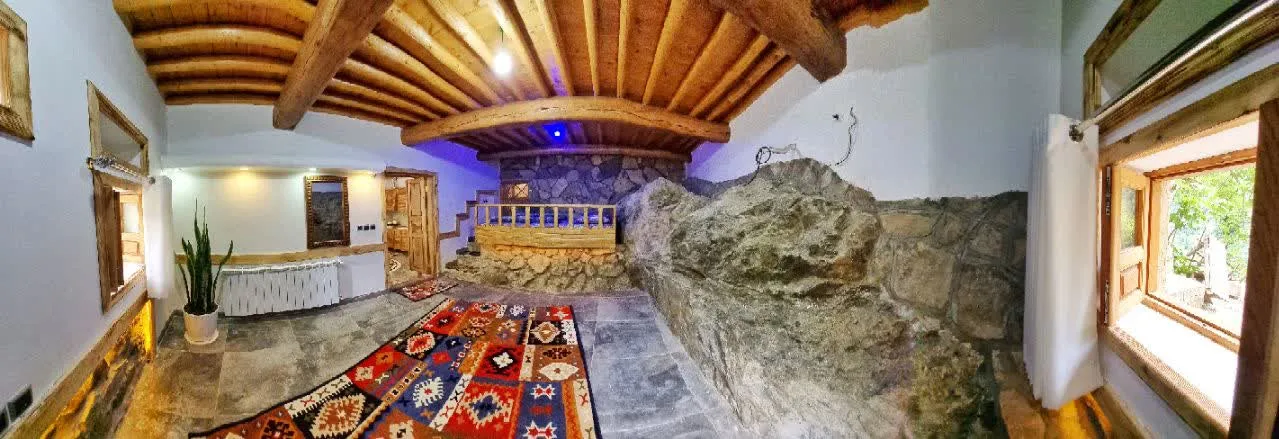 اتاق چهارتخته صخره ای جکوزی دار